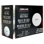 Kirkland Signature Golf Balls 2-dozen pack, white.