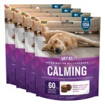 VETIQ Calming Hickory Smoke Flavored Soft Chews for Dogs, 240-count packaging.