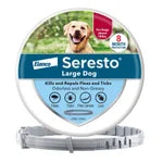 Seresto Flea and Tick Collar for Dogs over 18 lbs, 8 Month Prevention.