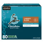 Caribou Coffee Caribou Blend K-Cup Pod, 80-count box.