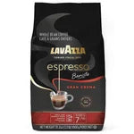 Lavazza Espresso Gran Crema Whole Bean Coffee, 2.2 lbs package.