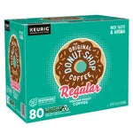 The Original Donut Shop Coffee K-Cup Pod box, 80-count.