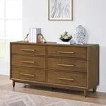 Marina Del Rey Dresser with sleek design and spacious drawers.