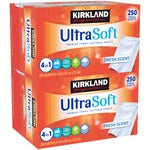 Kirkland Signature Fabric Softener Sheets, 250-count, 2-pack.